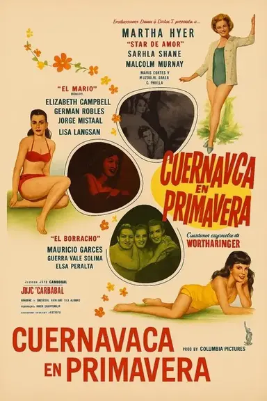 Cuernavaca in Spring poster