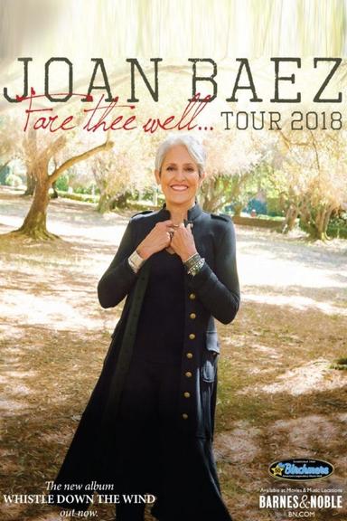 Joan Baez: The Fare Thee Well Tour 2018/2019 poster