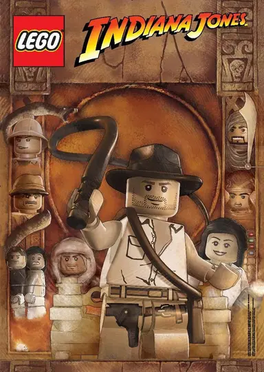Lego Indiana Jones and the Raiders of the Lost Brick poster