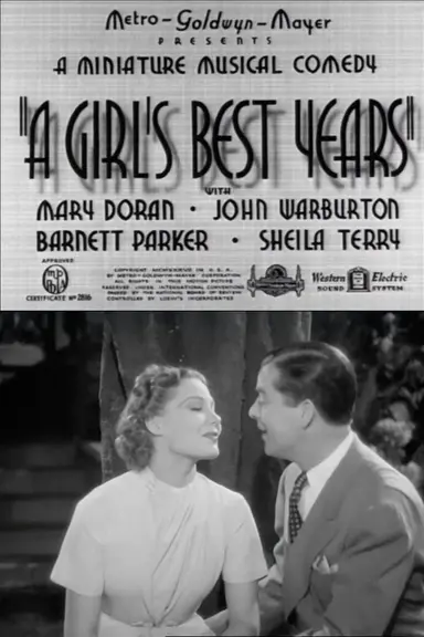 A Girl's Best Years poster