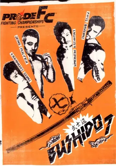 Pride Bushido 7 poster