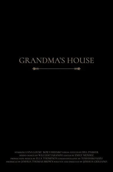 Grandma's House poster