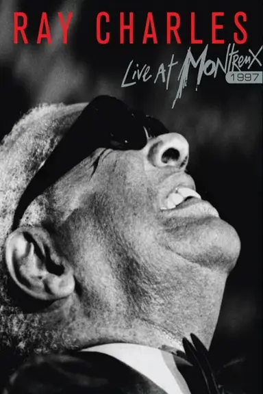 Ray Charles: Live At Montreux 1997 poster