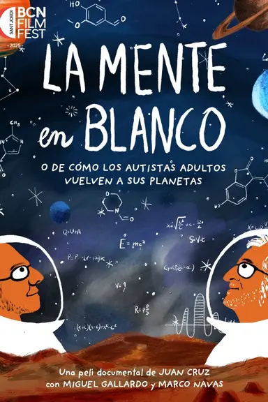 La mente en blanco poster