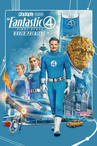 Marvel Studios' The Fantastic Four: First Steps - World Premiere poster
